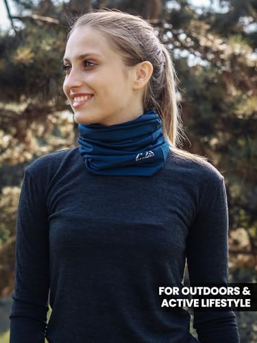 Merino.tech Merino Wool Ski Neck Gaiter - Face Mask Neck Warmer for Men & Women4