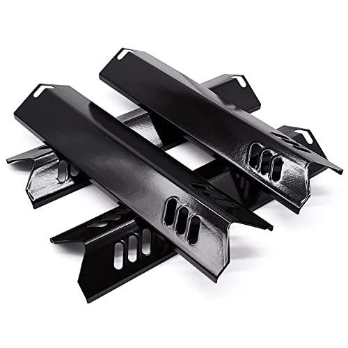 Adviace Grill Parts for Dynaglo Grill DGF493BNP Replacement Parts 4-Pack DGF493BNP Heat Shields 15 inch Porcelain Steel DGF493BNP Heat Tents