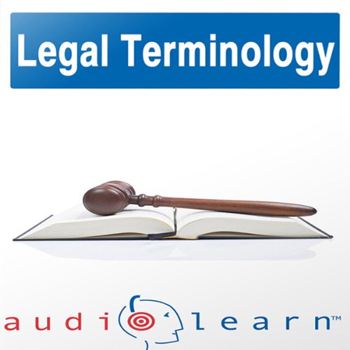 Page de couverture de Legal Terminology