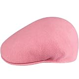 Kangol Tropic Ventair Flatcap 504 Schiebermütze Schirmmütze Herrencap Sommercap Damencap Pepe Damen/Herren - mit Schirm Frühling-Sommer - L (58-59 cm) rosa