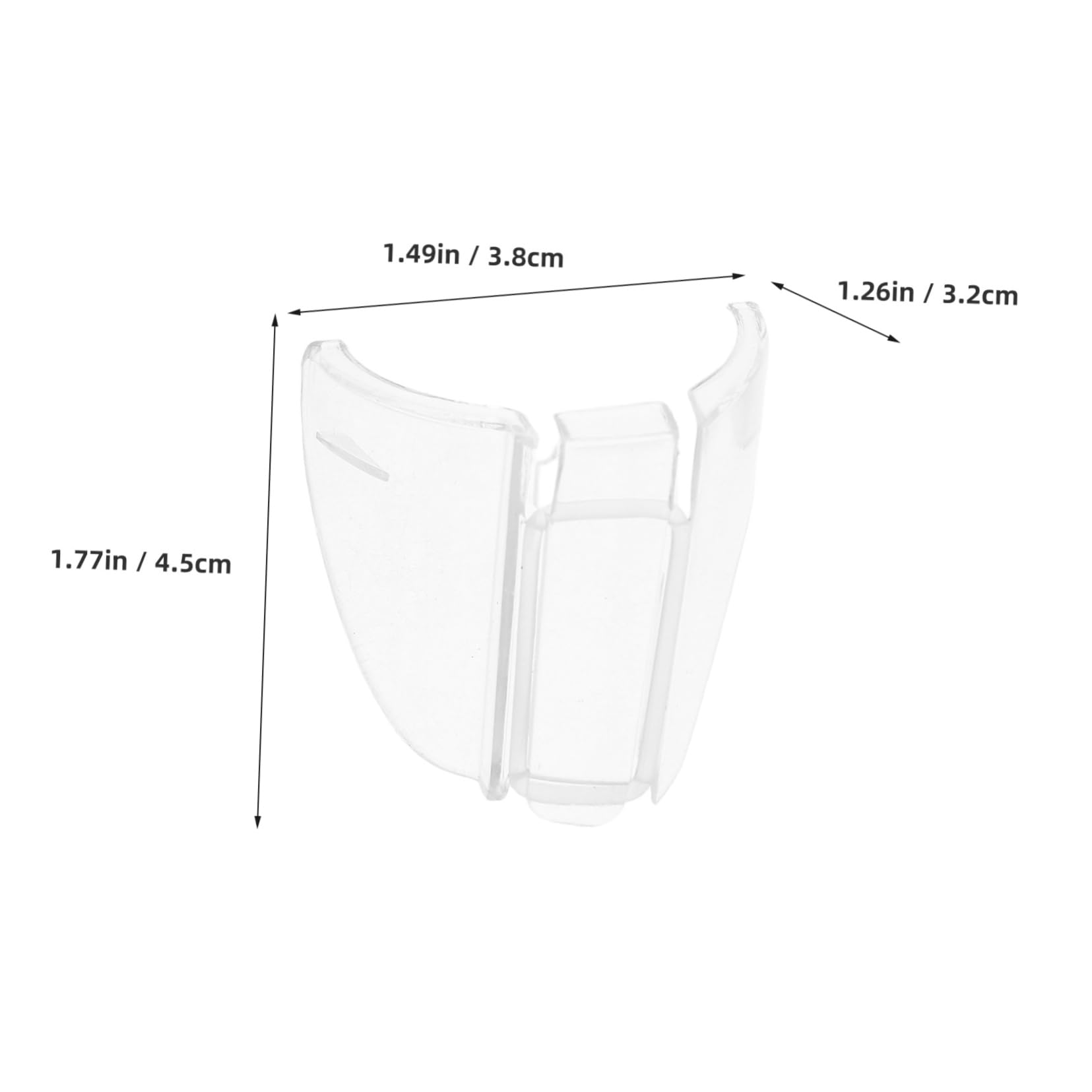 PRETYZOOM Elegant Design Glasses Side Protectors Flexible Side Shields for Eyewear Safety