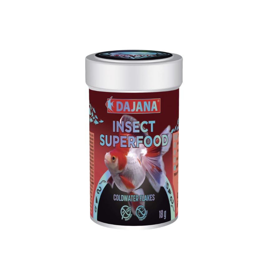 Escamas para Peces de Agua Fría Insect Superfood Dajana 45gr: Nutrición Superior con Insectos