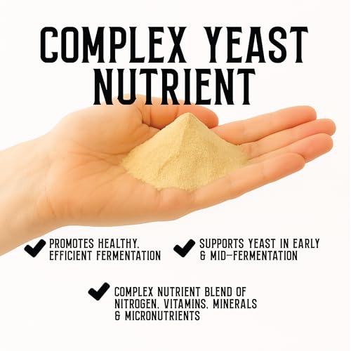 Craft A Brew - Fermaid K - For Wine & Beer Brewing - Blended Complex Yeast Nutrient - Promotes Yeast Growth & Reproduction - For Efficient Fermentation - 1 oz Package