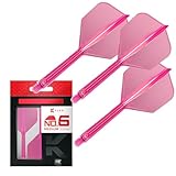 TARGET（ターゲット）K-FLEX FLIGHT NEON SHAPE/NO6（ネオンカラー シェイプ） (ピンク, 33mm)