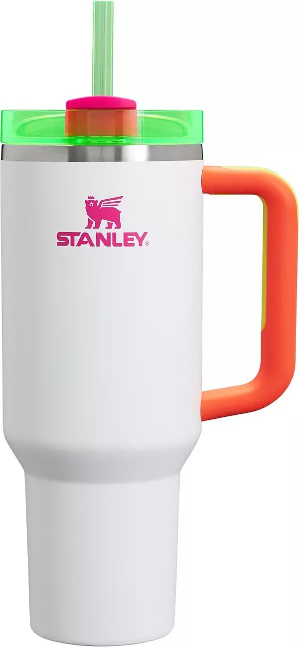 STANLEY Quencher H2 0 FlowState Stainless Steel Vacuum Insulated Tumbler with Lid and Straw for Water Iced Tea