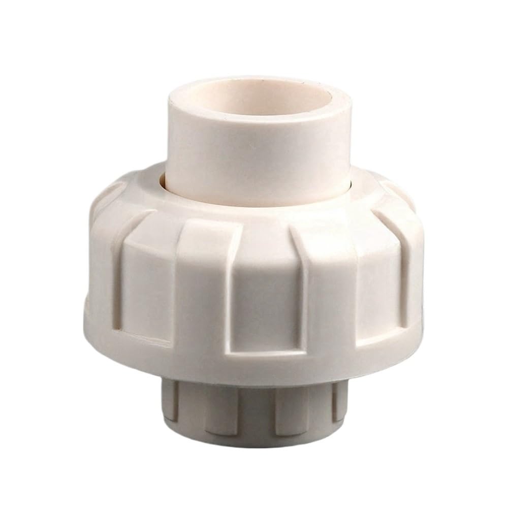 Raccord union for tuyau en PVC, diamètre intérieur 20/25/32/40/50 mm, raccord de tuyau en plastique, joint amovible blanc/gris/bleu, 1 pièce(White,40mm)