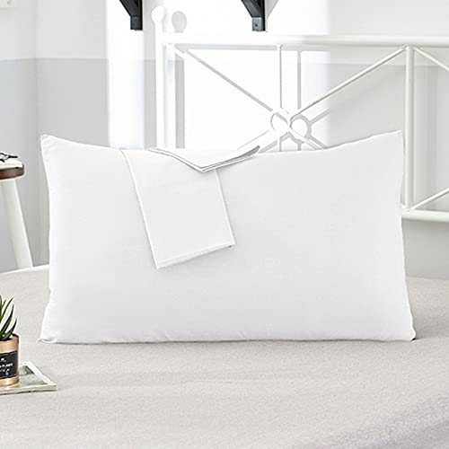 Federa in cotone Federa per cuscino in tinta unita 66 * 66 cm 50 * 75 cm Federa per cuscino per biancheria da letto multicolore opzionale-bai se, 50x80 cm 2 pezzi