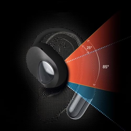 Image of Concept Kart Sound peats Gofree 2+ Wireless Open Ear Earphone True Wireless with 39hrs Playtime, Dual ENC Mic, Gaming Mode, App Control, Bluetooth 5.3 Type C Fast Charging, IPX5 Waterproof (Black)