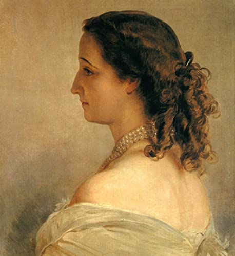 Peinture L'Impératrice Eugénie Winterhalter pour créer une ambiance galerie d'art au salon