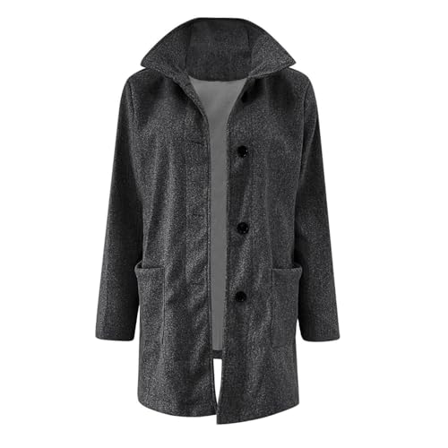 Long Wool Coats Women Thicken Wool Blend Stand Collar Single Breasted Pea Jacket Cute Winter Peacoat3