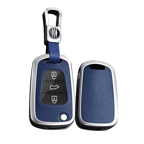 Coque de clé Hyundai et Kia en cuir - Protection pliante chic