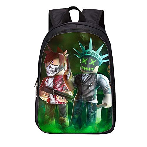 Preisvergleich Produktbild Roblox Freizeitrucksack Schulrucksack Fashion Sports Daypack Schultasche Rucksäcke Freizeitrucksack Unisex (Color : A02, Size : 27 X 14 X 35cm)
