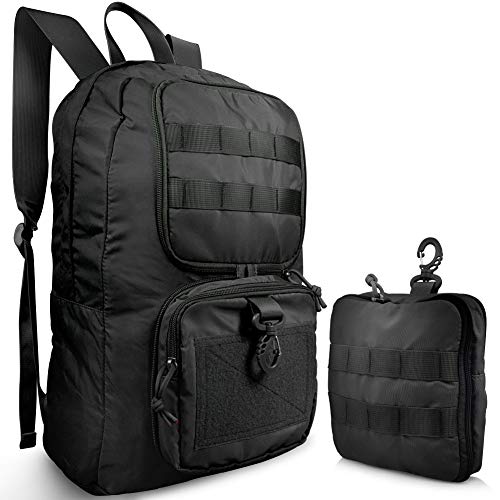 Bagbug Backpack Packable Design Military Style Waterproof Ultralight with MOLLE Dual Mode