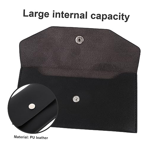 Pu Leather Clutch Wallet with Cash Envelopes and Dividers for Budgeting Stylish Money Organizer for Business Cards and Items Portable and Durable Design2