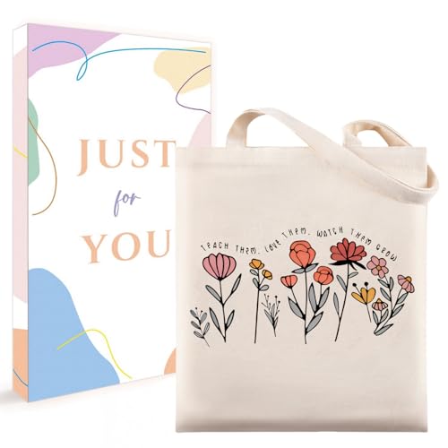 Pavolini Flower Printed Teacher Tote Bag