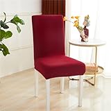 Extensible et bien ajustée : La housse de chaise est inaltérable et résistante au boulochage pour une durabilité à long terme. Ces grandes housses de chaise peuvent être facilement mises en place et maintenues en place.
