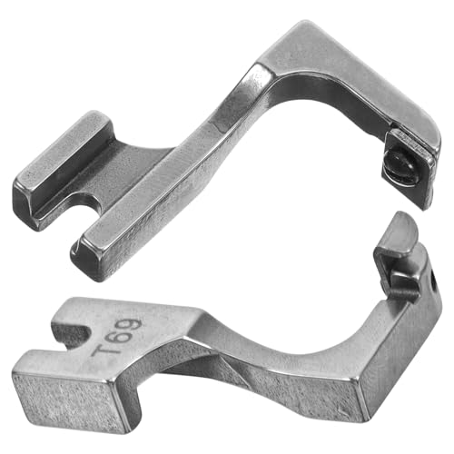 Uonlytech 2 piezas pie prensatelas ajustable para máquina de coser miniatura 1