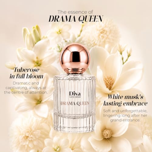 Image of Just Herbs Diva Drama Queen Eau De Parfum 30ml | Premium Women's Perfume