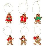 Lebkuchenmann Christbaumschmuck,Große Weihnachten, Neujahr, Geburtstagsgeschenke für Mädchen und Jungen.