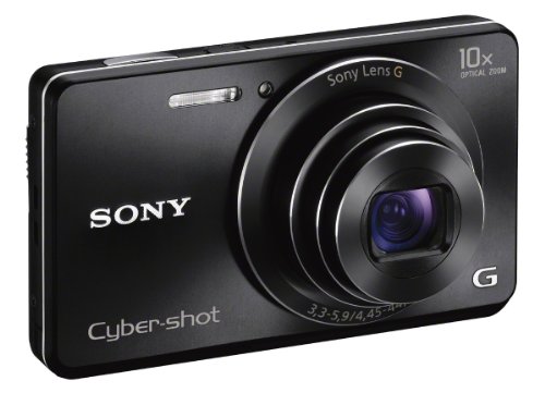 Image of Sony Cyber-Shot DSC-W690 16.1MP Point-and-Shoot Digital Camera (Black) with Camera Case