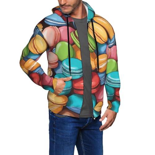 Sweat à capuche macaron biscuit pour homme le vêtement cocooning incontournable de cet hiver