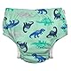 green sprouts - Eco snap swim diaper - Seafoam Simple Dino - 18mo (12-18m)