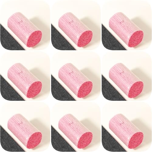 Image of Yglnden 10 Bundles Latch Hook Kit Colorful Yarn Bundles Cut Rug DIY Latch Hook Yarn for Handmake Craft Sewing Knitting for Adults (10 Bundles# Pink B)