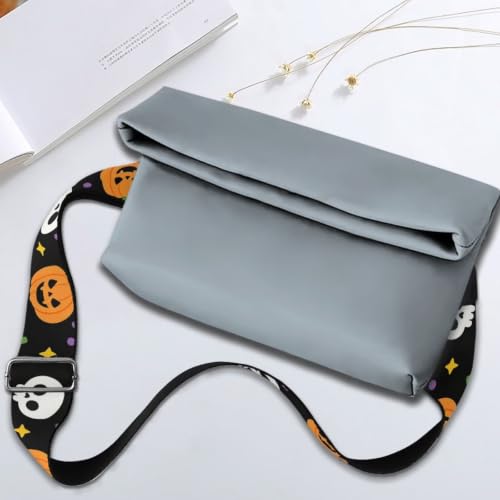Image of Adjustable Purse Strap Replacement, Wide Shoulder Canvas Bag Strap, Crossbody Handbag Strap