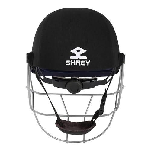 Shrey Classic - Steel Black Small Cricket Helmet