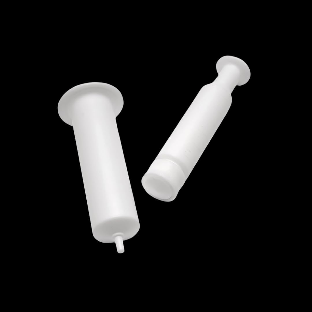 PTFE Sampler, F4 Teflon PTFE Sampler, 1 PCS PTFE Teflon Sampler for Lab & Research, 10ml/25ml/50ml/100ml (10mL Capacity)