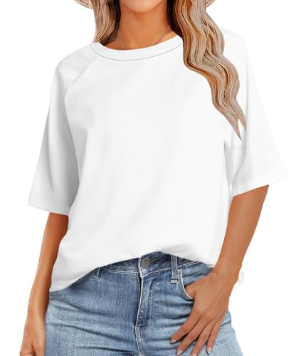 Zeagoo Womens T Shirts Summer Casual Oversized Crewneck Loose Fit...