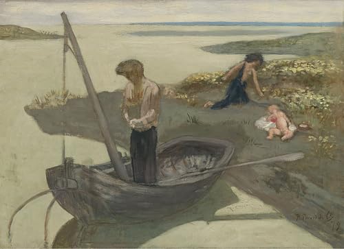 Impression d'art Art Tableau Le Pauvre Pêcheur Puvis de Chavannes, toile premium 60x90