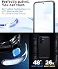 Spigen para Galaxy A57 5G funda, funda Rugged Armor y 2 protectores de pantalla [protección de grado militar] - negro mate 6