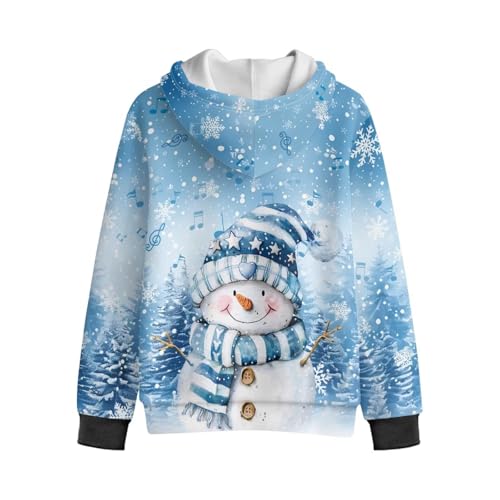 Girl's Fleece Hoodies with Long Sleeve, Full Zipper Hoodies Casual Jacket, Child's Hooded Sweatshirt Fall Clothes2