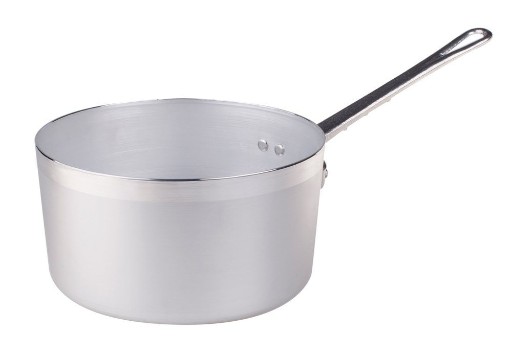 Pentole Agnelli Family Cooking Aluminium Deep Saucepan With Handle, 4.75 Litre