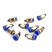 Eowpower 10 Pieces PC4-M6 Pneumatic Straight Fitting Joint for Outer Diameter 4 mm Nylon Tube, M6 Thread