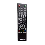 Replacement Remote Control Controller for Proscan PLDED5068AC 50-Inch LED 1080p Full HD TV