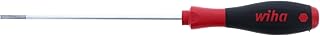Wiha 30217 Slotted Screwdriver with SoftFinish Handle, 4.0 x 150mm