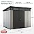 Keter Outdoor Storage Shed, for Patio, House, Backyard & Garden, Artisan, 9x7 Ft, Grey