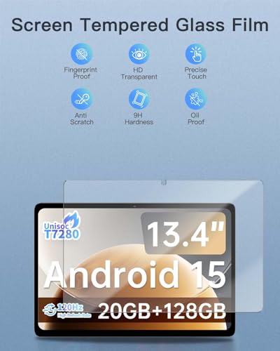 Protector de pantalla para Tablet TECLAST T65 13.4 pulg 2 unidades miniatura 2