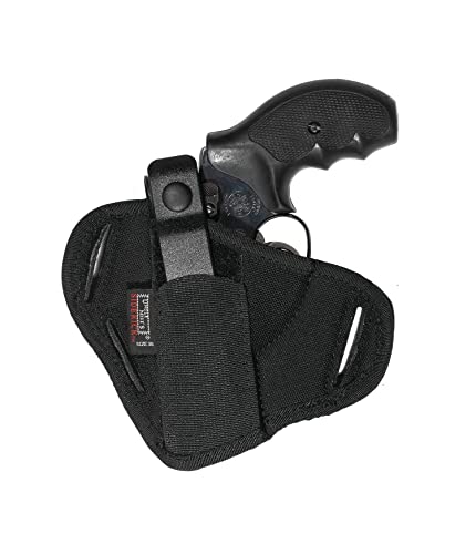 Uncle Mike's Off-Duty and Concealment Kodra Nylon Super Belt Slide Holster (Size 36, Black)