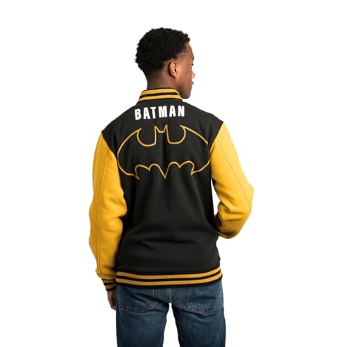 Bioworld Batman Adult Unisex Varsity Jacket3