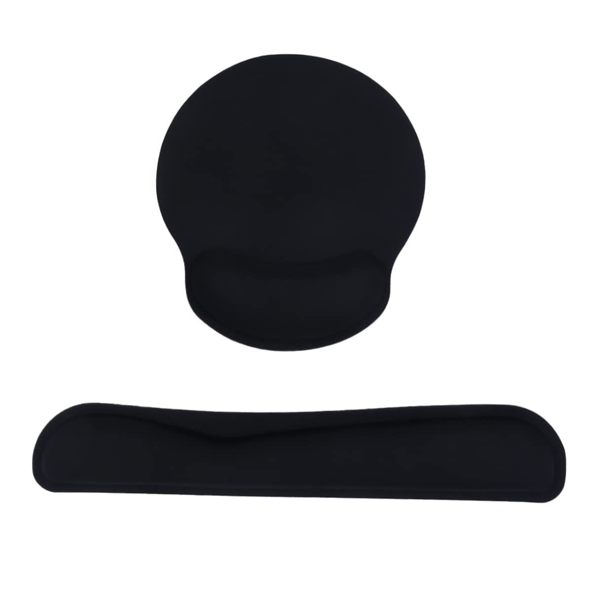 STOBOK 2 Set 2 Pezzi Poggiapolsi Per Tastiera Poggiapolsi Elastico Per Mouse Per Lavoro Cuscino Per in Memory Foam Set Tappetino Per Mouse Design Ergonomico Per