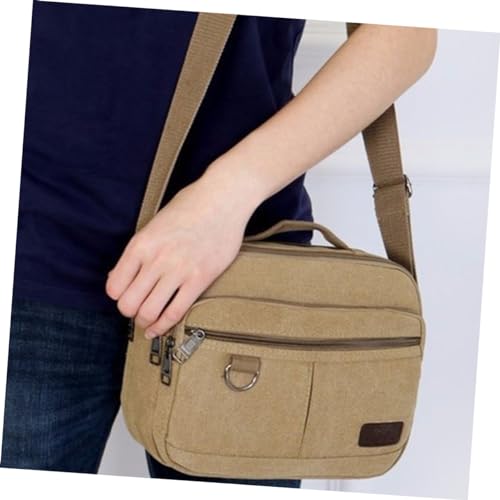 Bolso bandolera de lona resistente SOIMISS con correa regulable y cómoda 2