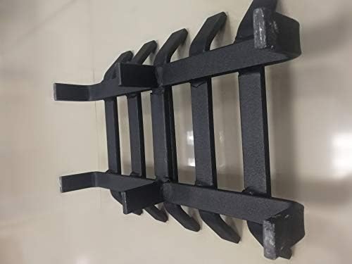 Miniatura 3 de HiFlame - Rejilla de leña para chimenea de acero sólido resistente para estufa de leña