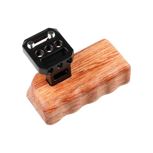 Image of CAMVATE Wooden Handle Grip for Panasonic Camera GH Series(Right Hand) - 1649