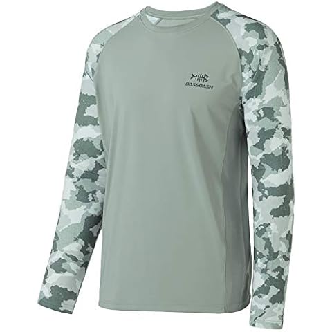 Camiseta de Manga Larga Bassdash Camuflaje Performance UPF 50+ Cover