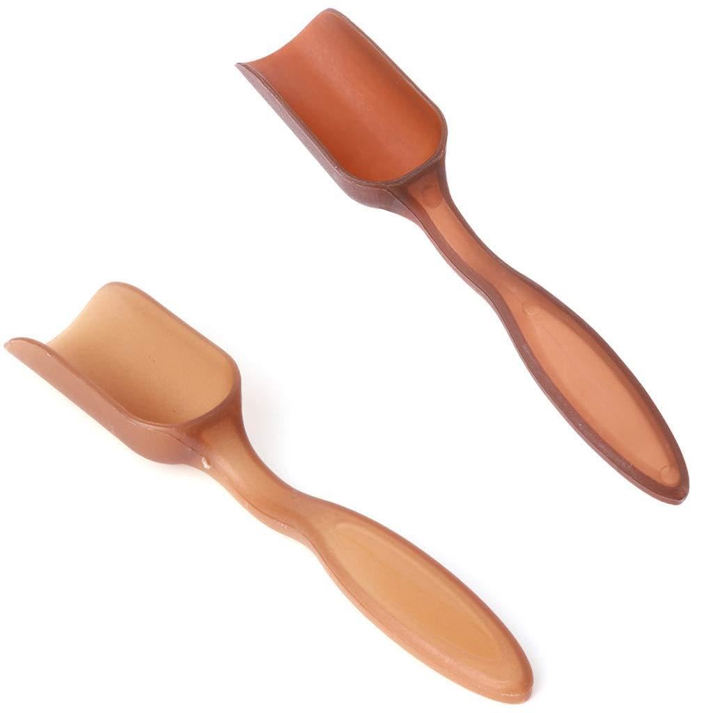 Cvzj As Pic Shows Garden Multi-Function Succulents Soil Plastic Shovel Spoons Tool Plastic