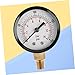 FUNOMOCYA Air Compressor Gauge Industrial Pressure for Vacuum Water Oil Gas Portable Vacuum Gauge Tester