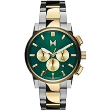 MVMT Marquee Square Womens Watch, Quartz 2-Hand, 22mm, Leather Strap, 30M Water Resistant Gift for Her